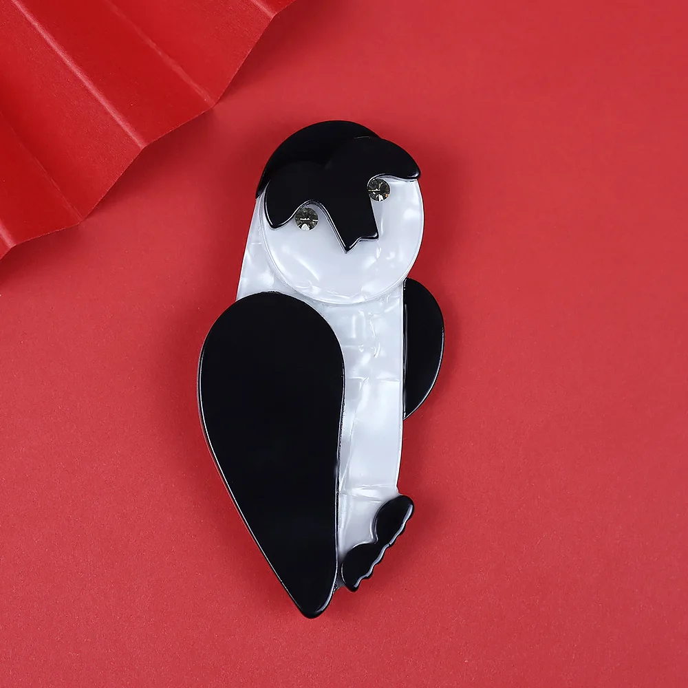 Acrylic Owl Brooch for Fashion Accessories 5 Acrylic Owl Brooch for Fashion Accessories - Image 5