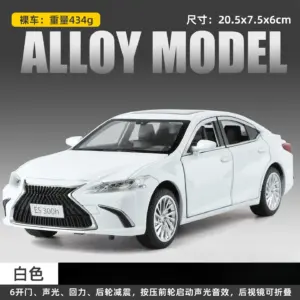 1:24 Scale Alloy Car Model of Lexus ES 300h 19 S64650a4086f749c6a5ffbf643a49c6f17