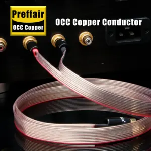 High-Quality OCC Flat RCA Signal Cable 14mm 8 S646a8091a54149dcb7fd2ca414b57ef3d