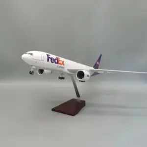 FedEx B777-200 Scale Model Aircraft, 47cm 11 S64a86ea024e64914a5d084714c9318feG