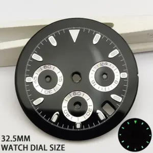 Rojozor VK63 Watch Dial 32.5mm Steel Replacement