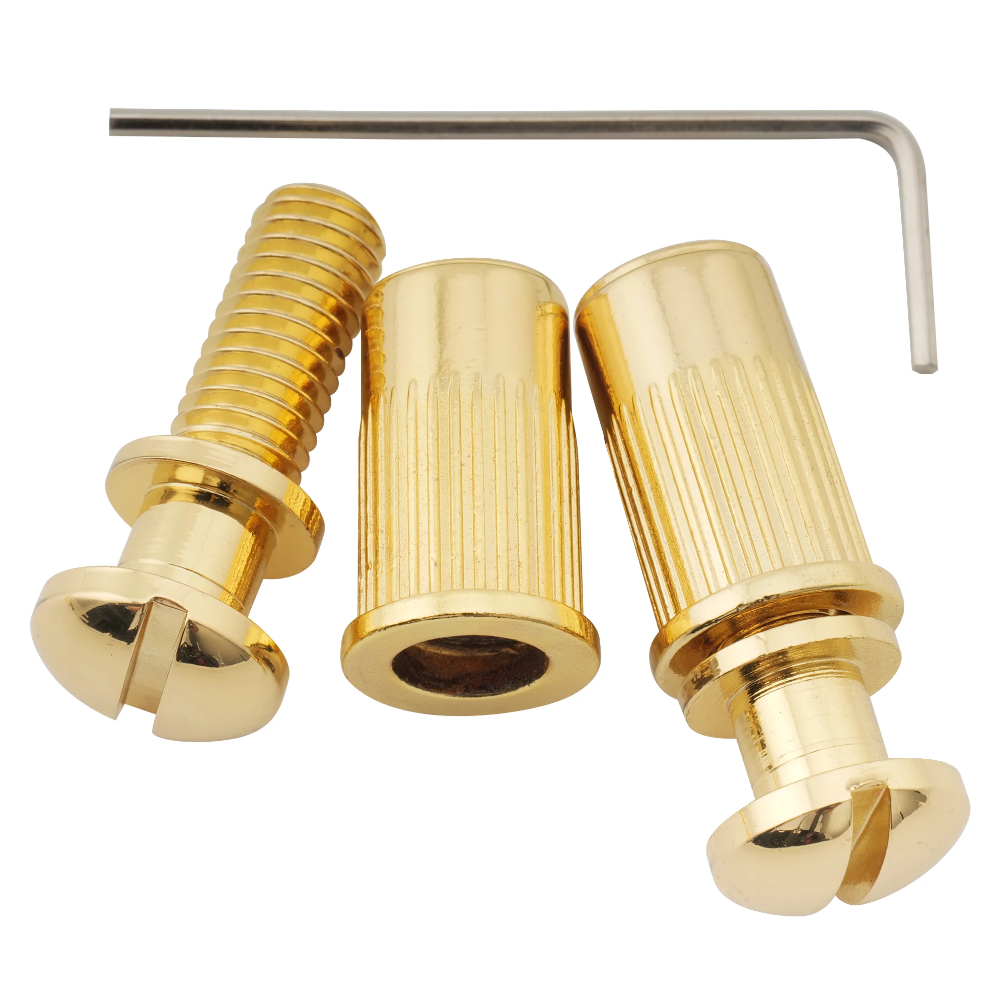 Wilkinson M Series Gold Wraparound Bridge for Guitar 5 Wilkinson M Series Gold Wraparound Bridge for Guitar - Image 5