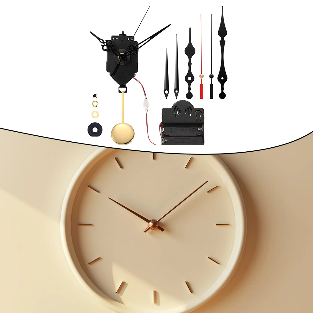 Black and Gold Clock Mechanism Kit 6 Black and Gold Clock Mechanism Kit - Image 6