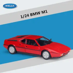 WELLY 1:24 BMW M1 Classic Diecast Model 9 S64edb880fc7b40688e959165befead13v