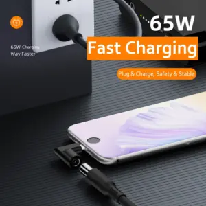 65W DC to USB-C Power Adapter for Laptops 12 S651a0f99b2f6457aaddadfc42f830e57R