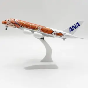 Vibrant Airbus A380 Model in 1:300 Scale 16 S651f12fbd5c84354af914957c04168afO