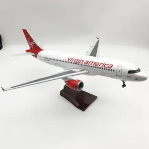 Virgin America Airbus A320 Model 46cm with LED Option 9 S6538e38185054293ac77e144a50360bbv