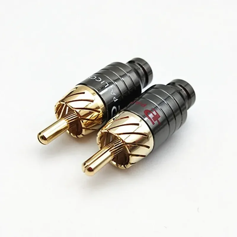 Premium Gold-Plated RCA Connector Set for Audio 5 Premium Gold-Plated RCA Connector Set for Audio - Image 5