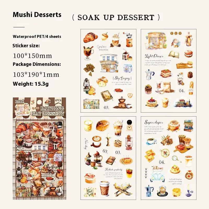 Dessert Sticker Pack for Creative Projects 9 Dessert Sticker Pack for Creative Projects - Image 9