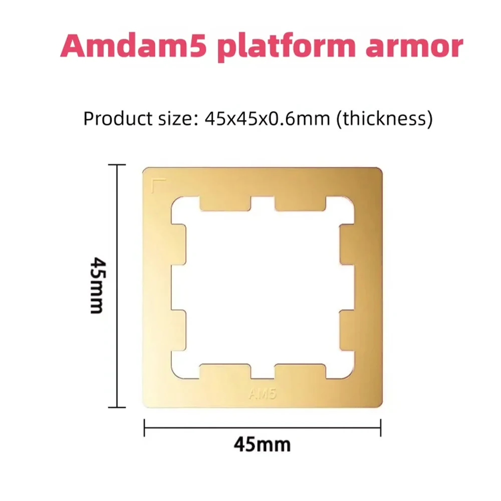 AM5 Copper CPU Heatsink Armor in 'AM5-HJ' Finish 3 AM5 Copper CPU Heatsink Armor in 'AM5-HJ' Finish - Image 3