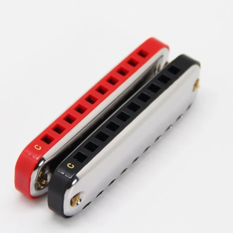 Vibrant 10-Hole Blues Harmonica for Beginners 2 Vibrant 10-Hole Blues Harmonica for Beginners - Image 2