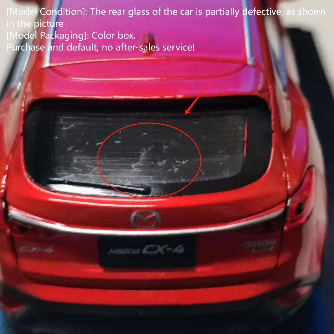 Defective 1:32 Mazda CX-4 Model Display 6 Defective 1:32 Mazda CX-4 Model Display - Image 6