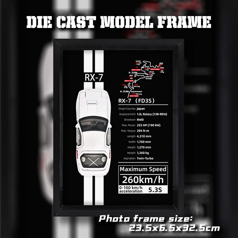 Blue 1:32 Scale Diecast GT-R R34 Model 9 Blue 1:32 Scale Diecast GT-R R34 Model - Image 9