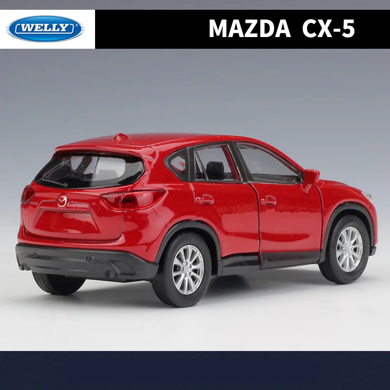 Red Mazda CX-5 Scale Model 1:36 4 Red Mazda CX-5 Scale Model 1:36 - Image 4