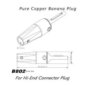 High-Performance Banana Connectors for Speakers 10 S65e78439288f4ce9b48d9606ffcacfafw