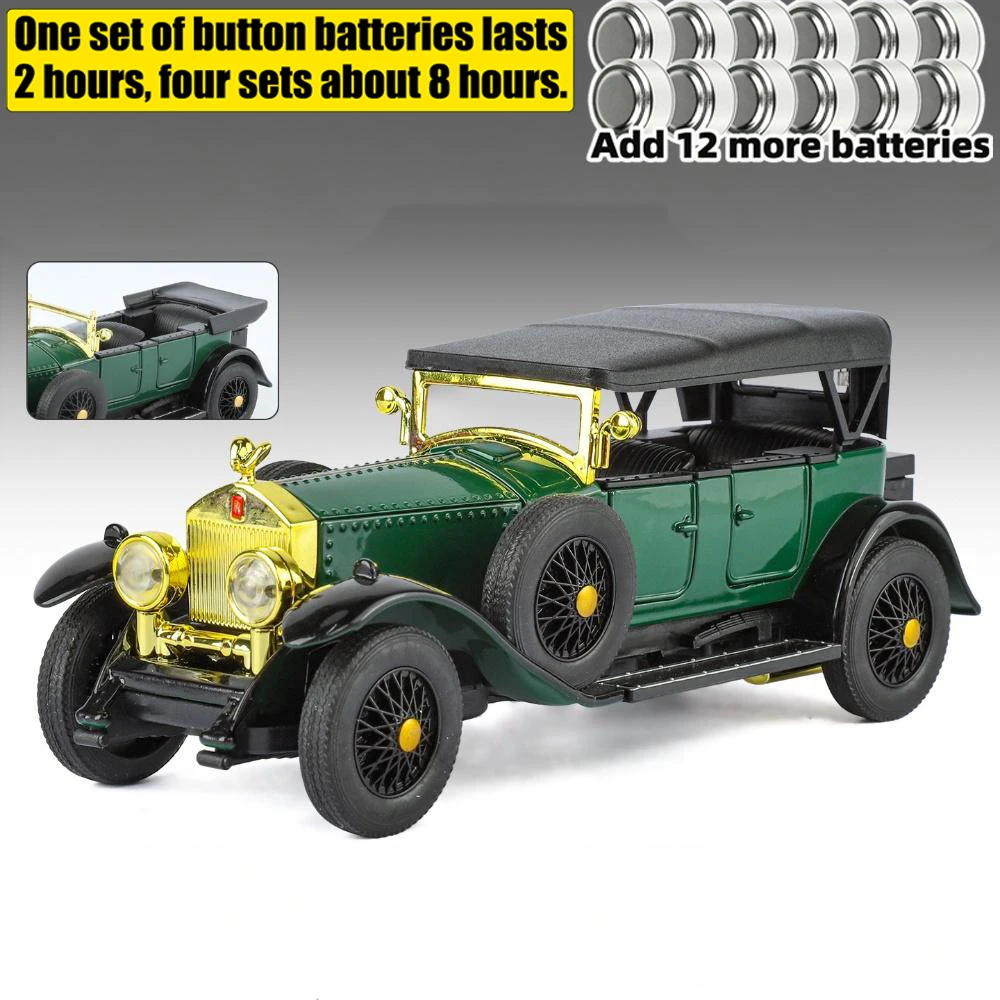 Vintage Rolls Royce Phantom I 1:32 Diecast Model 10 Vintage Rolls Royce Phantom I 1:32 Diecast Model - Image 10