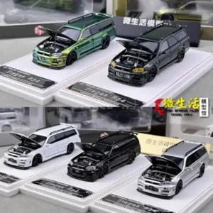 Nissan 260RS Stagea R34 Diecast Model 1/64