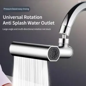 Silver Waterfall Faucet Extension Adapter 11 S664b6478269c4e4db3f48c409d4132d0f