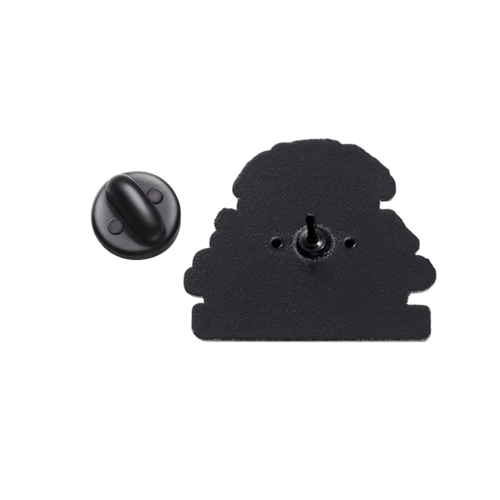 Disappointed Character Metal Brooch for Adults 6 Disappointed Character Metal Brooch for Adults - Image 6