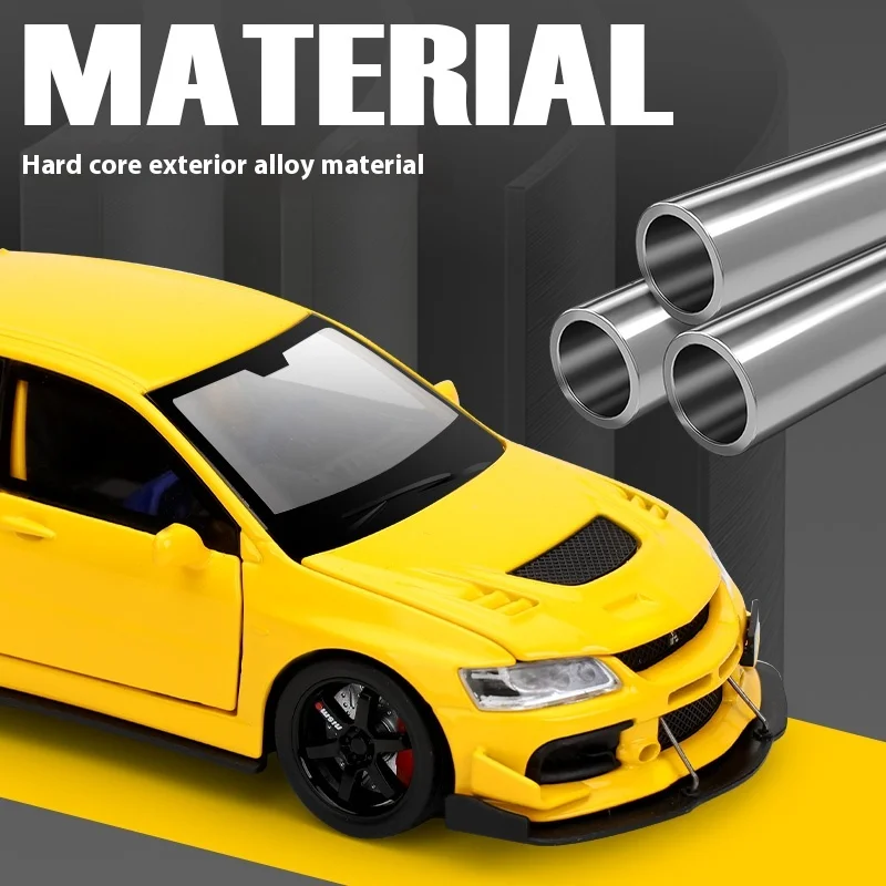 1:32 Mitsubishi Lancer Evolution Diecast Model 6 1:32 Mitsubishi Lancer Evolution Diecast Model - Image 6