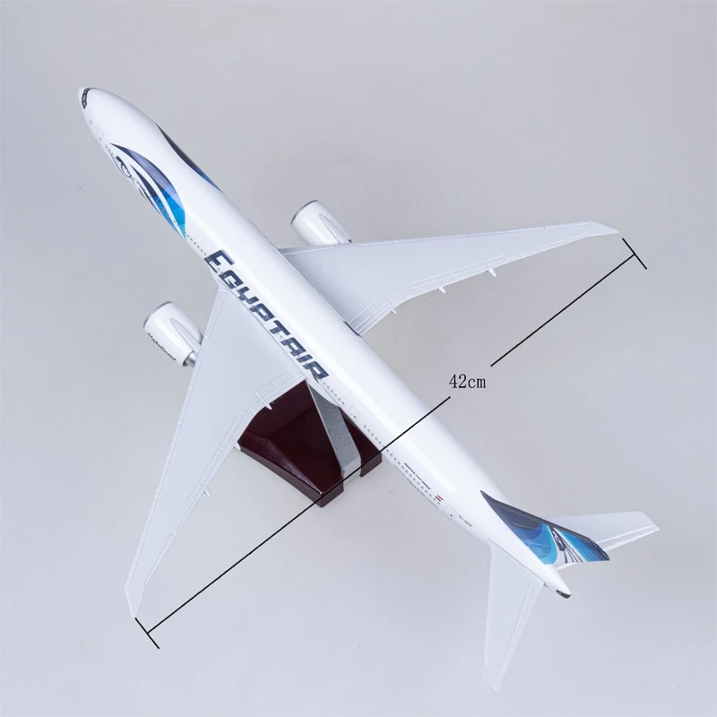 Boeing 777 Resin Model with LED Lighting 4 Boeing 777 Resin Model with LED Lighting - Image 4