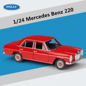 WELLY Mercedes-Benz 220 1:24 Diecast Model 15 S669692bf4f484ce3ba289bb3f4afb384a