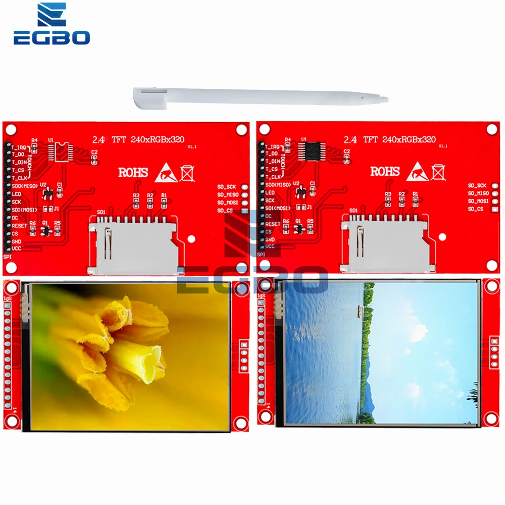 2.4-Inch TFT SPI Display with Touch 2 2.4-Inch TFT SPI Display with Touch - Image 2