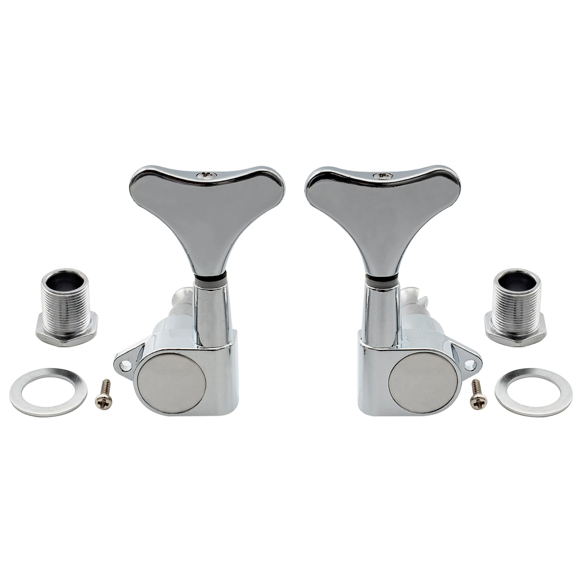 Bass Guitar Tuning Machine Heads 19:1 Gear Ratio 4 Bass Guitar Tuning Machine Heads 19:1 Gear Ratio - Image 4