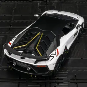 1/24 Lamborghini Aventador SVJ Diecast Model 13 S66c4cd255f50408c881eeb01ef0e9e97X