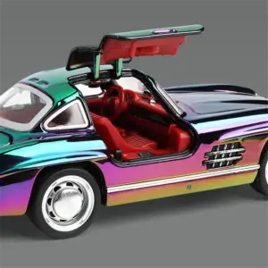 Mercedes-Benz 300SL 1:32 Diecast Model with Iridescent Finish 15 S66d4fc455aeb40f2af25fd0b5e1924a0V