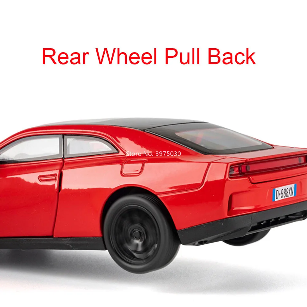 Dodge Challenger SRT Hellcat 1:32 Diecast Model 4 Dodge Challenger SRT Hellcat 1:32 Diecast Model - Image 4