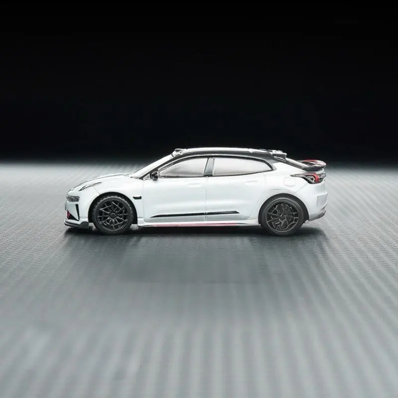 ZEEKR 001 FR 1:64 Diecast Model in White 3 ZEEKR 001 FR 1:64 Diecast Model in White - Image 3