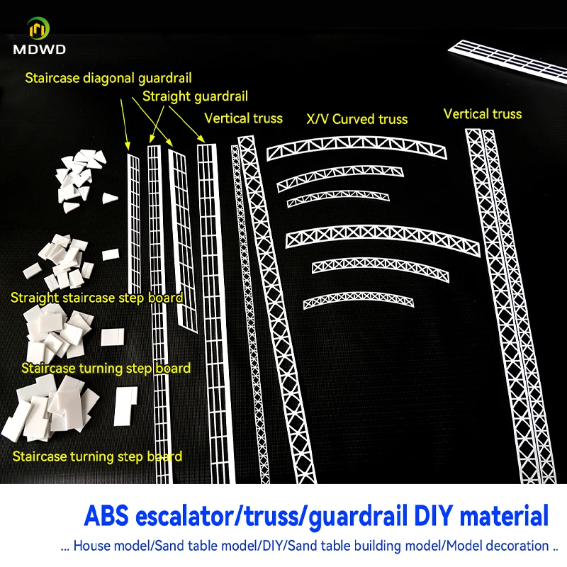 Miniature Protective Guardrail Set for HO, N, Z Scales 2 Miniature Protective Guardrail Set for HO, N, Z Scales - Image 2