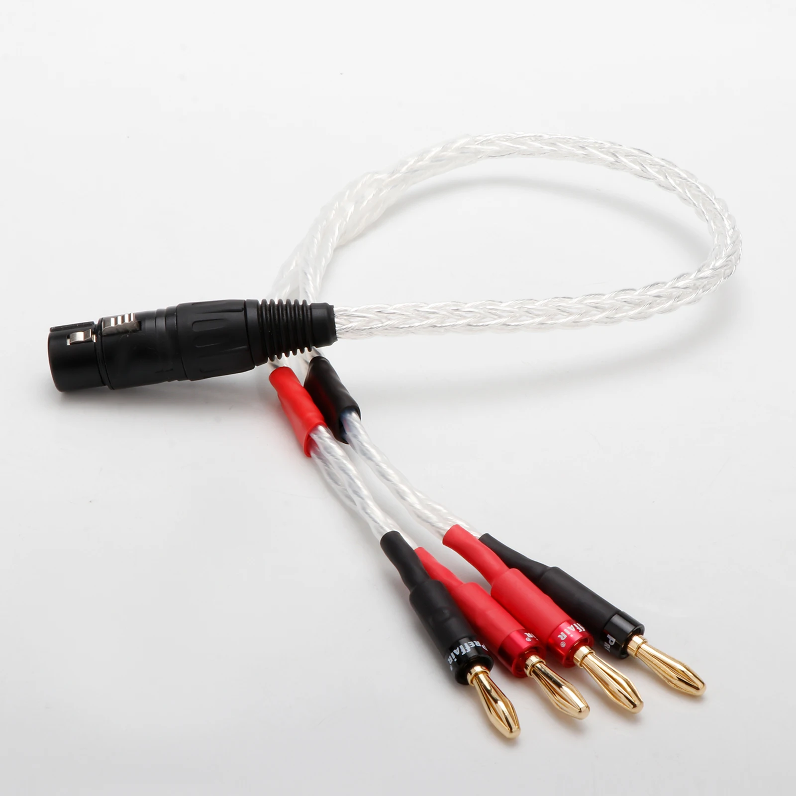 Premium XLR Female to 4 Banana Cable for Audio Systems 7 Premium XLR Female to 4 Banana Cable for Audio Systems - Image 7