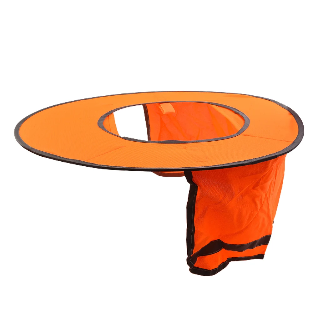 High-Visibility Safety Hat with Neck Shield 5 High-Visibility Safety Hat with Neck Shield - Image 5