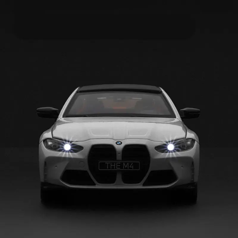 Vibrant Yellow BMW M4 G82 Diecast Model 6 Vibrant Yellow BMW M4 G82 Diecast Model - Image 6