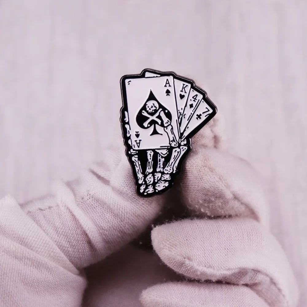 Skull Hand Brooch for Gothic Fashion 3 Skull Hand Brooch for Gothic Fashion - Image 3