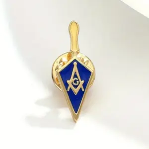 Retro Freemason Brooch Set of 2 Pins 8 S674d73d63a224b54805899982702efa9Z