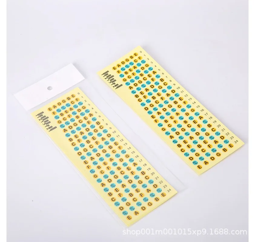 Vibrant Fretboard Sticker Set for Guitars 4 Vibrant Fretboard Sticker Set for Guitars - Image 4