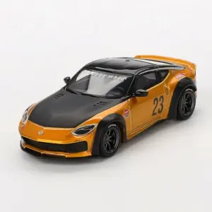 Vibrant Orange 1:64 Scale Diecast Model Car