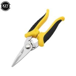 Professional Stainless Steel Electrician Scissors 180mm 12 S6768aac7411e4cf2aafd678c7177b96e9