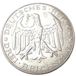 1927 German 3 Reichspfennig Replica Coin