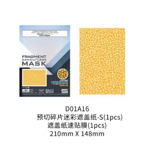 Galaxy D01A01-A42 Camouflage Mask Set for Models 18 S67aa25f96f864383b1bd00b718792a34F