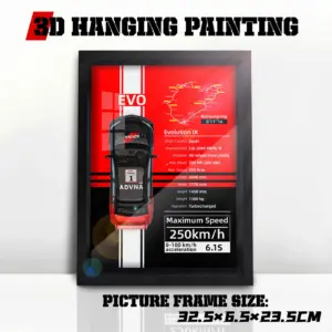 3D Alloy Car Model Wall Decor 1:32 Scale 13 S67ccd03c36ed40f5a4ee234a4e763b96G