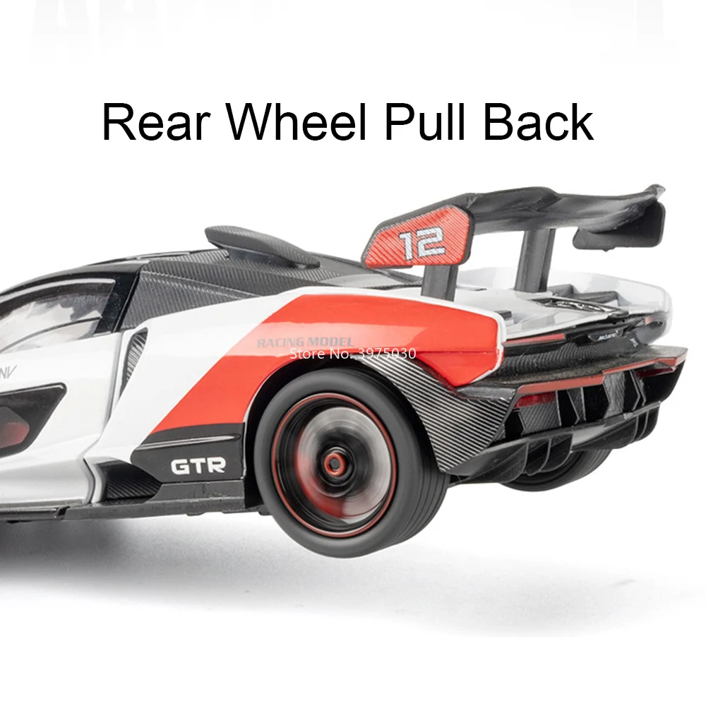 1:24 Scale Diecast Racing Car Model 6 1:24 Scale Diecast Racing Car Model - Image 6