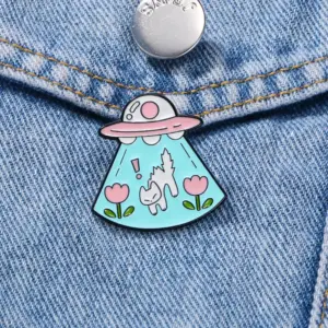 UFO Cat Enamel Brooch – Pastel Colors 10 S680cb7bab70e4425800379fecefa9fddL