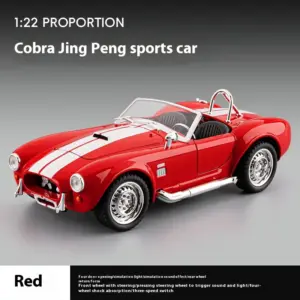 1965 Shelby Cobra Convertible Diecast Model 16 S6810187199fa44e98a761a6921949fbfW