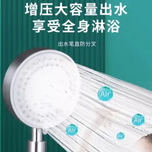 Stainless Steel Rainfall Shower Head with 5 Modes 15 S683fc01cf8204367903eb3f25c948de2O
