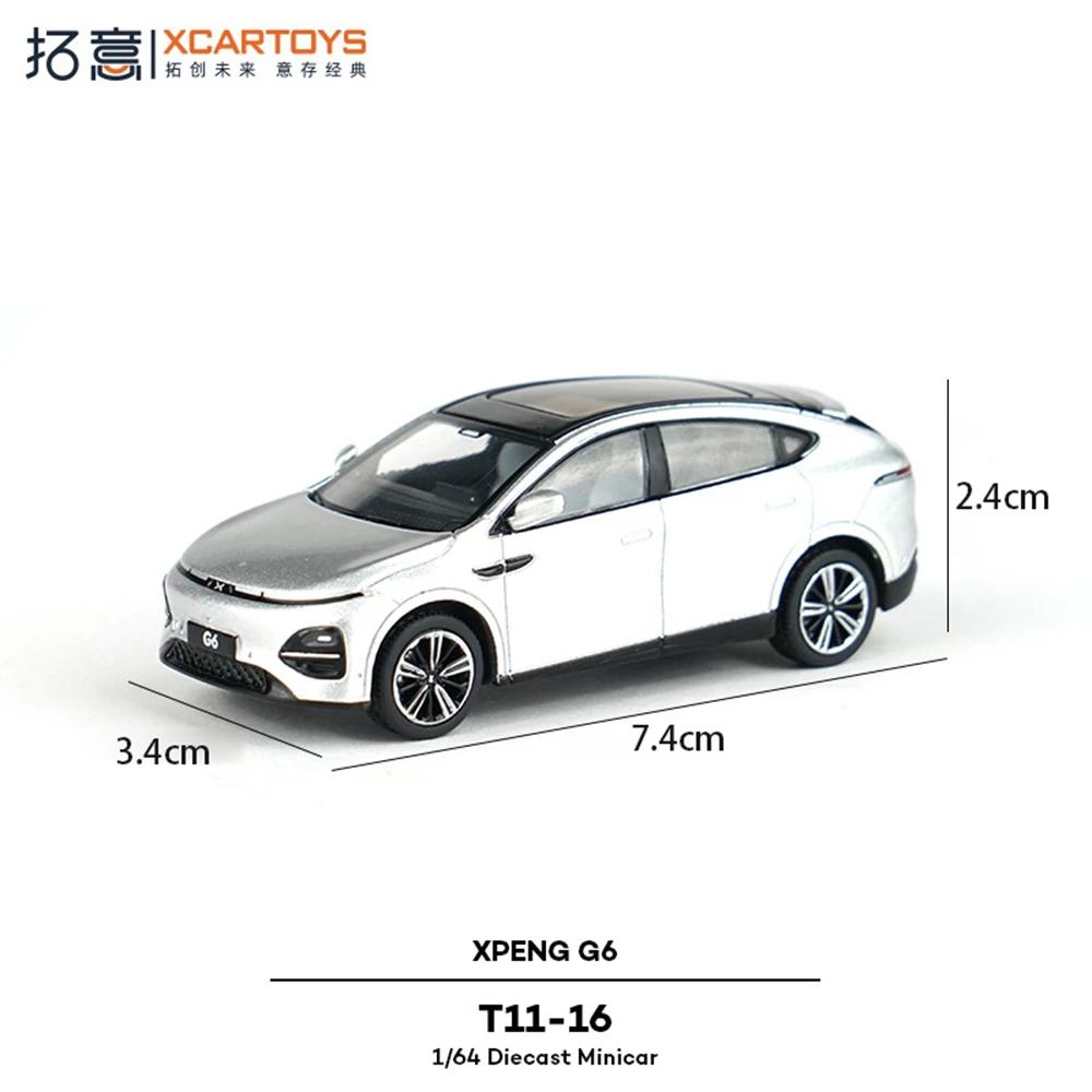 XPENG G6 1:64 Zinc Alloy Diecast Model 4 XPENG G6 1:64 Zinc Alloy Diecast Model - Image 4