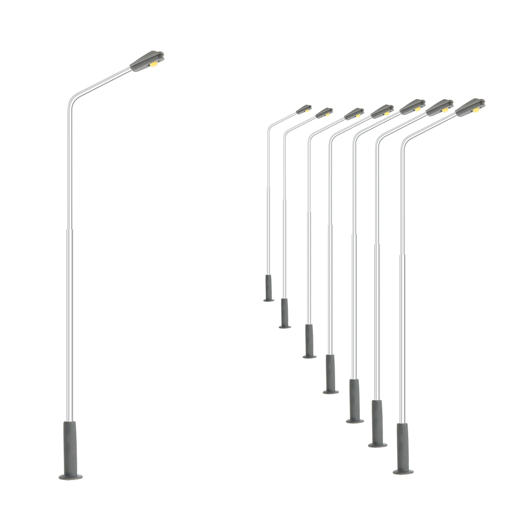 Miniature Street Lights Set with Warm White LEDs 3 Miniature Street Lights Set with Warm White LEDs - Image 3